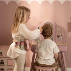 Little Dutch Houten Kappersset Roze FSC