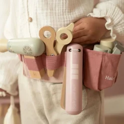 Little Dutch Houten Kappersset Roze FSC
