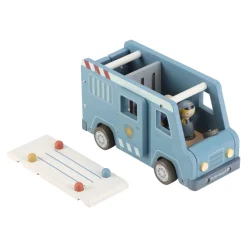 Little Dutch Houten Politiebus FSC