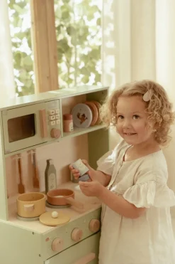 Little Dutch Houten Speelkeuken Mint FSC