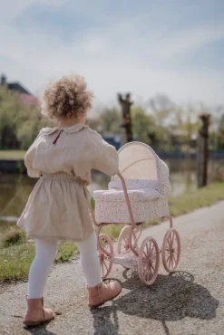 Little Dutch Metalen Poppenwagen Soft Flowers
