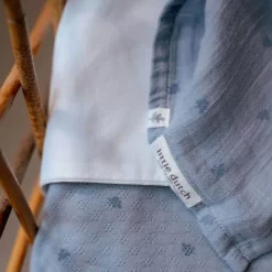 Little Dutch Swaddles Pure Denim Blue 120 x 120
