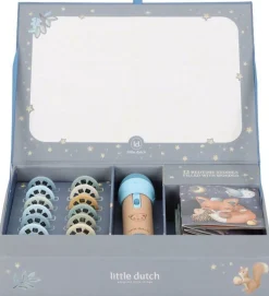 Little Dutch Verhalen Projector Zaklamp Blauw