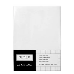 Meyco Hoeslaken Co-sleeper Jersey Wit