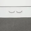 Meyco Ledikant Laken Sleepy Eyes Grijs