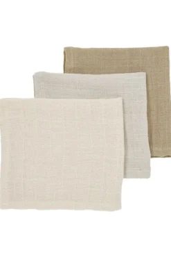 Meyco Monddoekjes Pre-washed Soft Sand/Greige/Taupe