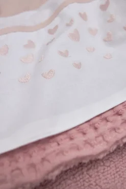 Meyco Wieglaken Hearts Soft Pink