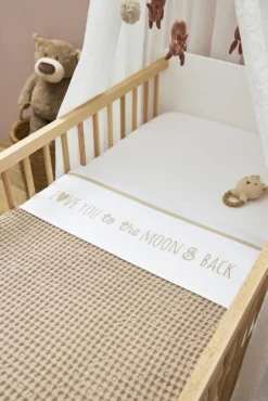 Meyco Wieglaken Love You To The Moon & Back Sand