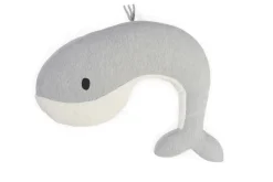 Nanami Voedingskussen Walvis Momo Grijs
