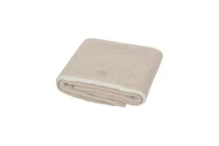Nanami Wiegdeken Knit Rib Dubbel Naturel
