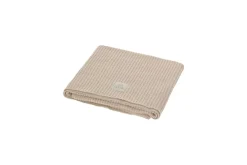Nanami Wiegdeken Knit Rib Enkel Naturel