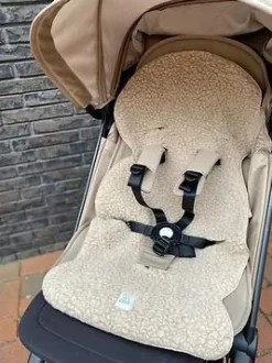 Nanami Woolen Inlay Buggy/Autostoel Naturel