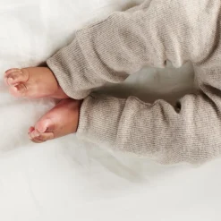 Noppies Broek Rib Naura Taupe Melange