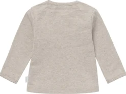 Noppies Shirt Hester Text Taupe Melange