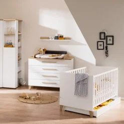 Paidi - Commode Oscar Krijtwit - Eiken