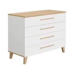 Paidi 3 delige Babykamer Oscar Krijtwit