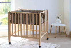 Pericles Box Amy Naturel met Wielen en Boxmatras