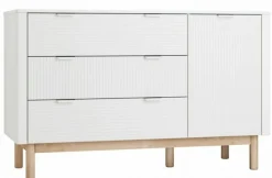 Pinio 3 delige Babykamer Miloo XXL Wit
