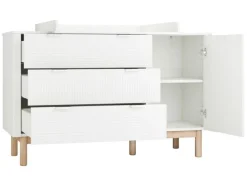 Pinio 3 delige Babykamer Miloo XXL Wit