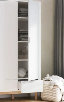Pinio 3 delige Babykamer Miloo Wit