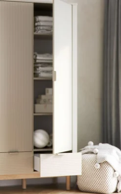Pinio 3 delige Babykamer Miloo XL Champagne