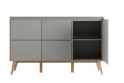 Pinio 3 delige Babykamer Swing Grijs XL