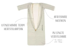 Puckababy Slaapzak 4 Seizoenen Green Stripes