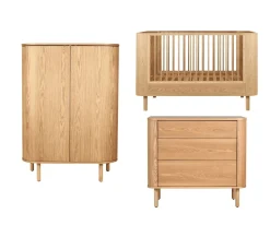 Quax 3 delige Babykamer Yume Natural Ash XL
