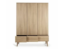 Quax 3-Deurskast Flow Honey Ash