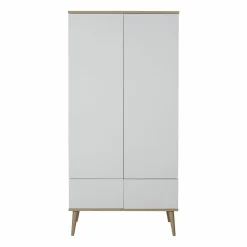 Quax 2-Deurskast Flow White & Oak