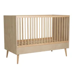 Quax Doorgroeiledikant Cocoon Natural Oak 70 x 140
