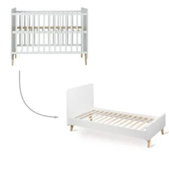 Quax Doorgroeiledikant Loft White 70 x 140