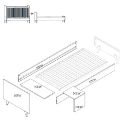 Quax Junior Kit Cocoon Natural Oak