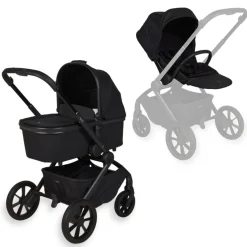 Quax Kinderwagen Echo Compleet Black