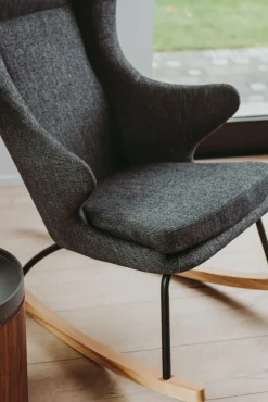 Quax Schommelstoel Deluxe Black