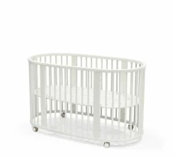 Stokke Sleepi Mini Bed Bundel V3 White – Van wieg tot ledikant met uitbreidingsset en matrassen