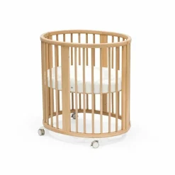 Stokke Sleepi Mini Bed Bundel V3 Natural – Van wieg tot ledikant met uitbreidingsset en matrassen