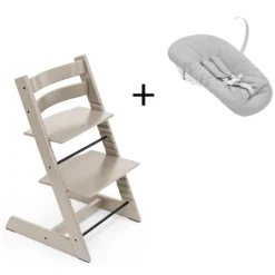 Stokke Tripp Trapp Cashmere Grey + Newborn Set