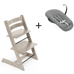 Stokke Tripp Trapp Cashmere Grey + Newborn Set Anthracite
