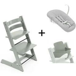 Stokke Tripp Trapp Glacier Green + Newborn Set
