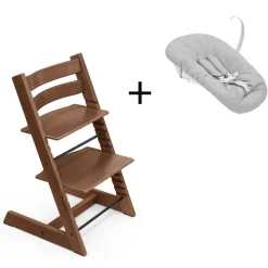 Stokke Tripp Trapp Warm Brown + Newborn Set