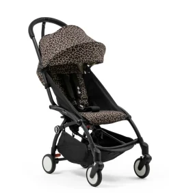 Stokke YOYO³ Buggy Leopard – Black Frame