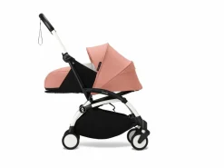 Stokke YOYO³ Kinderwagen Compleet met 0+ Newborn Pack Ginger – White Frame