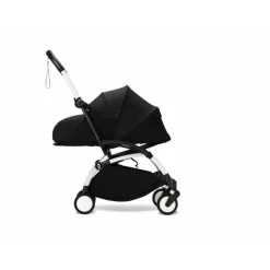 Stokke YOYO³ Kinderwagen Compleet Leopard met 0+ Newborn Pack Black – White Frame