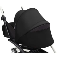 Stokke YOYO³ Kinderwagen Compleet Leopard met 0+ Newborn Pack Black – White Frame