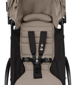 Stokke YOYO³ Kinderwagen Compleet met 0+ Newborn Pack Taupe – Black Frame