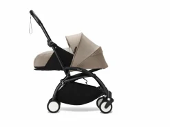 Stokke YOYO³ Kinderwagen Compleet met 0+ Newborn Pack Taupe – Black Frame