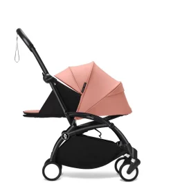 Stokke YOYO³ Kinderwagen Compleet met 0+ Newborn Pack Ginger – Black Frame