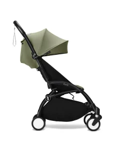 Stokke YOYO³ Kinderwagen Compleet met 0+ Newborn Pack Olive – Black Frame