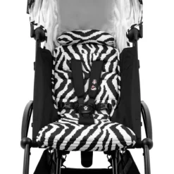 Stokke YOYO³ Kinderwagen Compleet Zebra met 0+ Newborn Pack Black – Black Frame